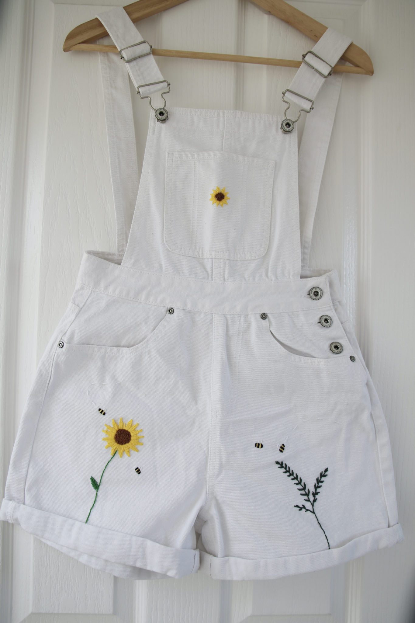 sunflower overalls